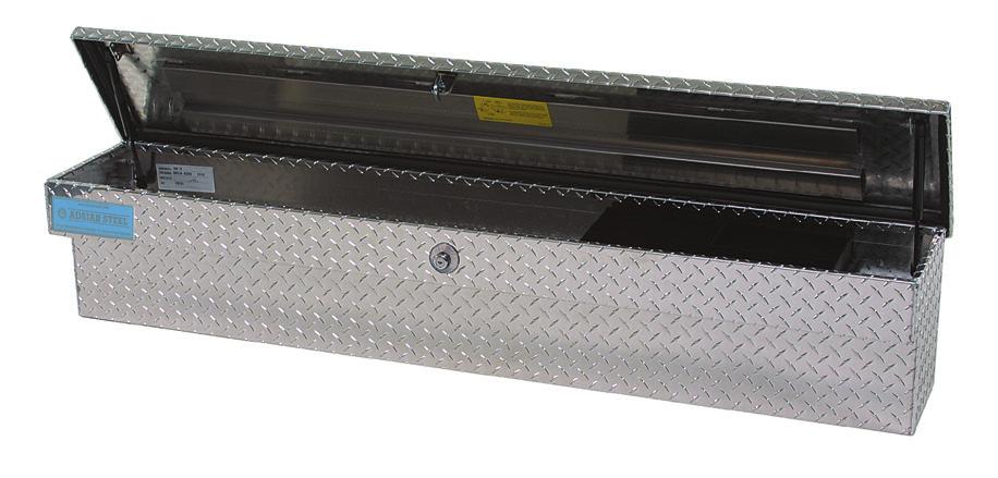 Commercial Grade Toolboxes ADRIAN STEEL ALUMINUM TOOLBOXES ARE DESIGNED TO FIT MOST LATE MODEL PICKUP TRUCKS.