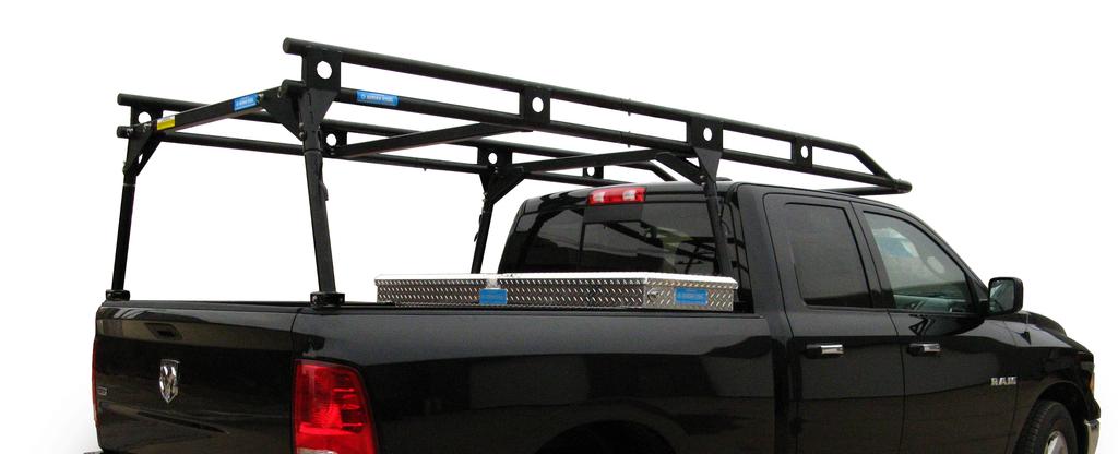 The removable rear crossbar allows tall items to be carried in the truck bed, and convenient tie-down cleats help secure loads on top or in the truck bed.