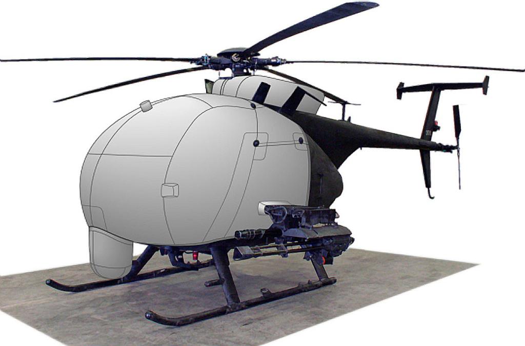 MH-6J Bubble, Flir &