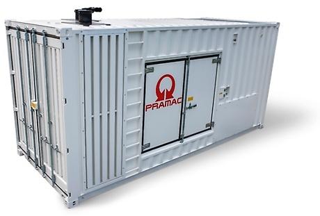 GQW1400V 1MWe TWINGEN in container 20 HC Pramac TWINGEN system designed and engineered to work in a wide variety of applications where high power, modular and safe supply is needed.