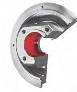 n Proven flinger disk lubrication device to ensure effective bearing lubrication.