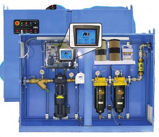 STS 7030 Programmable Automated Fuel Filtration System STS 7030 Programmable Automated Fuel Filtration Systems are self-contained, stand-alone systems that remove and prevent the buildup of water,