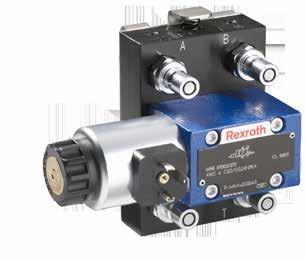 Components and spare parts Training systems for hydraulics Valves 141 Directional control valve Electrical operation 4/2 directional control valve 4WE6C6X/ Material number R961002547 Material short