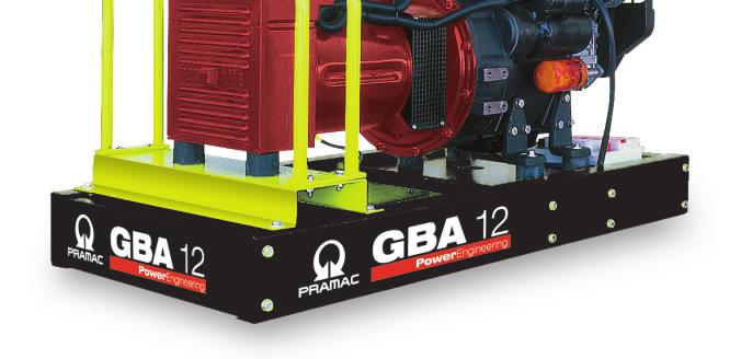OPEN SET AIR COOLED GBA/GSA12L GBA6D-17D GBA/GSA12L GBA6D-1 7D: Energy for all your needs This series of generators is the simplest way to fulfil demand for power.
