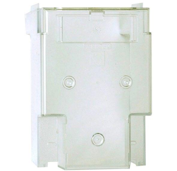 DIMENSIONS BSL size 1 250A, size 2 400A, size 3 630A (M01104a) for connections with cable lugs on switch boards with central cover