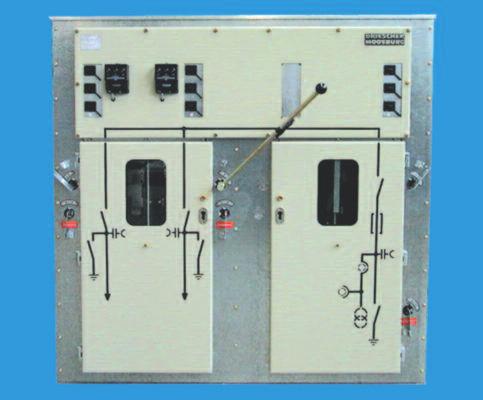 Operation General The switches can be operated acc. to the operating direction noticed in the actuating labelling when the panel door is closed. Compact switchgear 1.