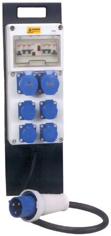 Our range of distribution boards and boxes will see that any event is safely supported, with inlets from 16A single-phase up to 1250A three phase.