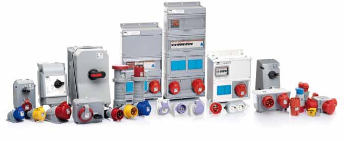 Industrial Plugs and Sockets A perfect choice The ABB Industrial Plugs and Sockets are a part of the comprehensive ABB program of high quality low voltages products for industries, buildings and OEM