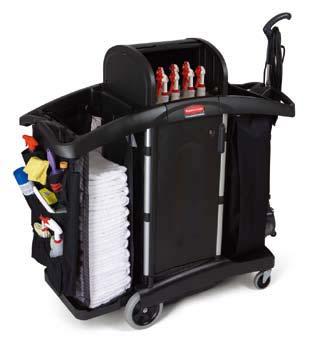 21 High Capacity Janitor Cart Flexible, high capacity storage solutions