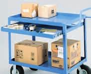 12-gauge steel 1200 2000-lb. capacity Multiple caster choices available All-welded Design your own customized stock-picking cart.