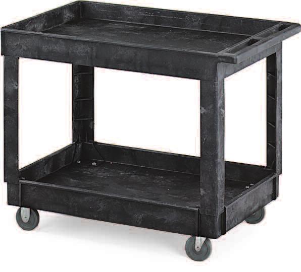 SALE ON THIS PAGE Trucks & Carts UTILITY CARTS Economical Tray- Carts Structural foam 300-lb.