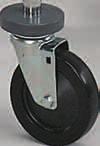 Swivel casters with donut bumpers two with brakes. NSF listed. IN STOCK. 680800-U shown NEW UTILITY CARTS 36x18" 40" 2 1200 68000-U 170.