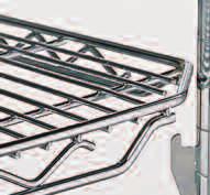 qwikslot shelves can be added, removed, or adjusted in seconds. Durable Super Erecta Brite finish. Four casters. IN STOCK. SHELF TRUCKS EXTRA qwikslot SHELVES Ht. No. $ No.