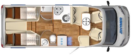 HYMER T-Class Ambition Layouts and technical data HYMER