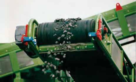 Elastic suspension of conveyor belt scrapers with tensioner devices SE The ROSTA suspension is offering continuous and wear compensating cleaning pressure on conveyor belt