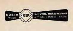 But it was the design and marketing of machine components such as the unique chain and belt tension elements that opened up the world market for the ingenious ROSTA rubber
