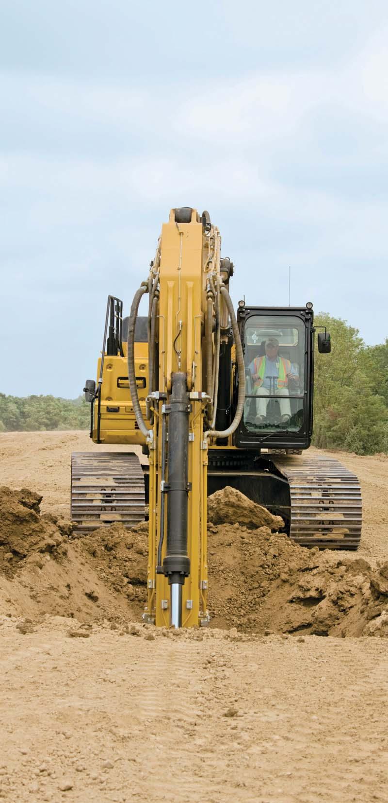 Introduction The 349F is built to keep your production numbers up and your owning and operating costs down.