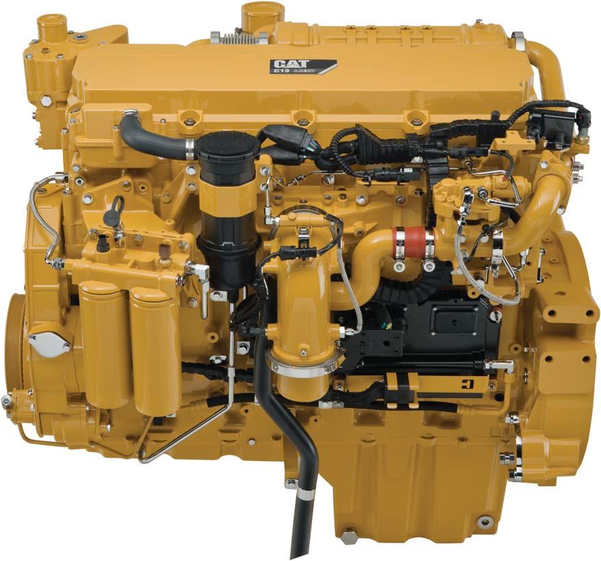 Engine Powerful and fuel efficient to meet your expectations Proven Technology The C13 ACERT engine with Tier 4 technology is equipped with a combination of proven electronic, fuel, air, and