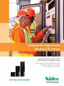 9A 9E E E 9 x x 9 x x 9 x x 9 9 x x For information on our high power Unidrive M modules (9 kw -.