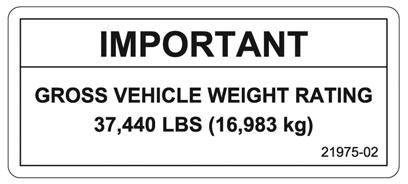 Safety - Square Bale Carrier 4480 EQUIPMENT DECALS AND SIGNS Part Number 8363 (Day Orange) NOTE: All
