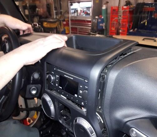Remove the upper driver s side dash panel