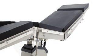 OPERATING TABLES ANGLES Lateral Tilt Movement : +30 /- 30 Back Rest Movement : +70 /- 35
