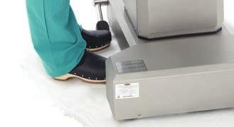 Cleanability and sterilizability suitable for decontamination with its seamless structure and