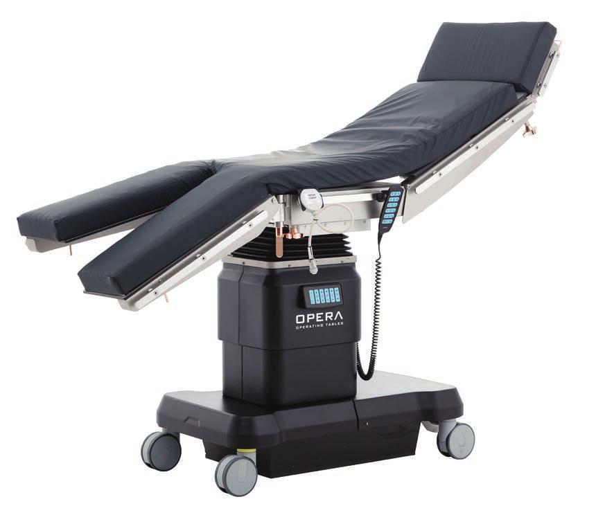 OPERATING TABLES ANGLES Sliding Movement : 300 mm