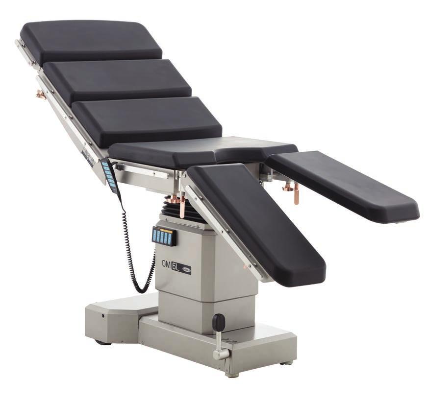 OPERATING TABLES ANGLES Sliding Movement Lateral Tilt Movement :