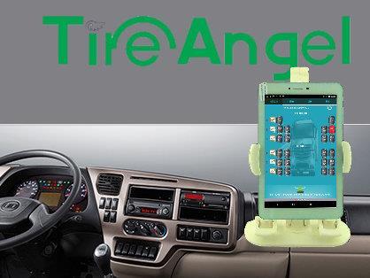 3 Installation on Tractor 3.1 Installation TireAngel Tablet Using the tablet cradle, mount the Android Tablet to either the windshield or dashboard in a clean and easily viewable location.