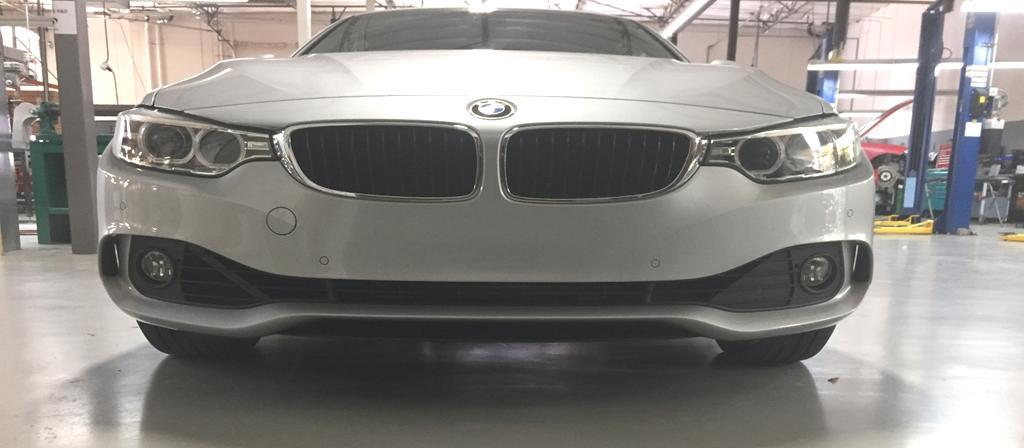 Steps 20-23 for F32 / F36 with standard bumper 20.