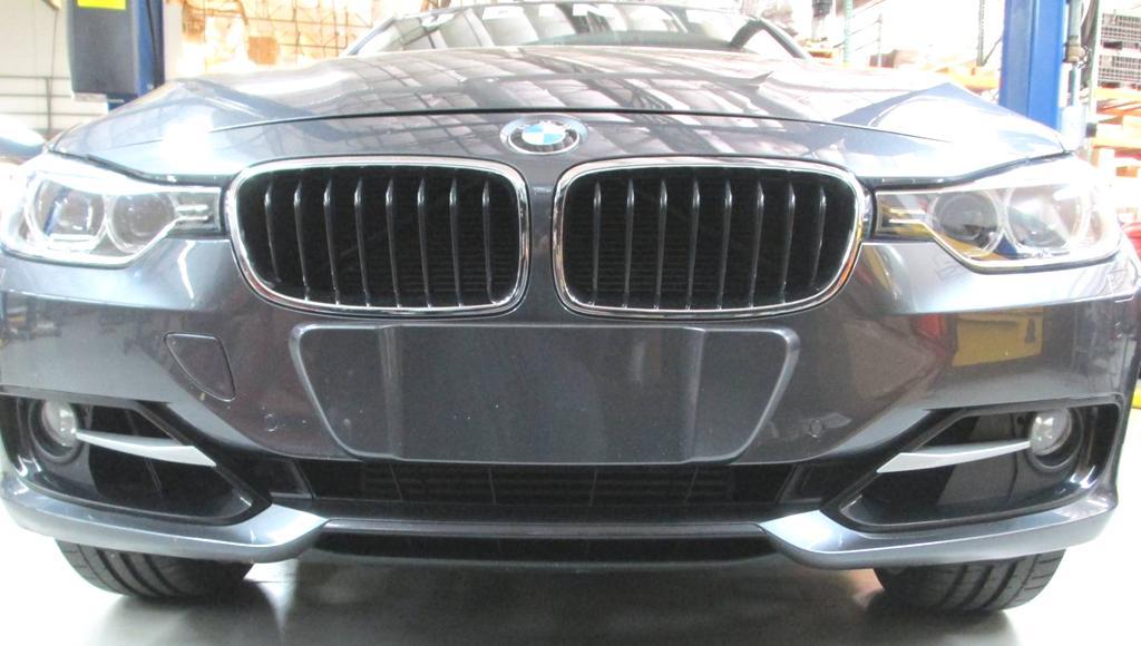 Steps 25-27 for F30 / F31 with standard bumper 25.