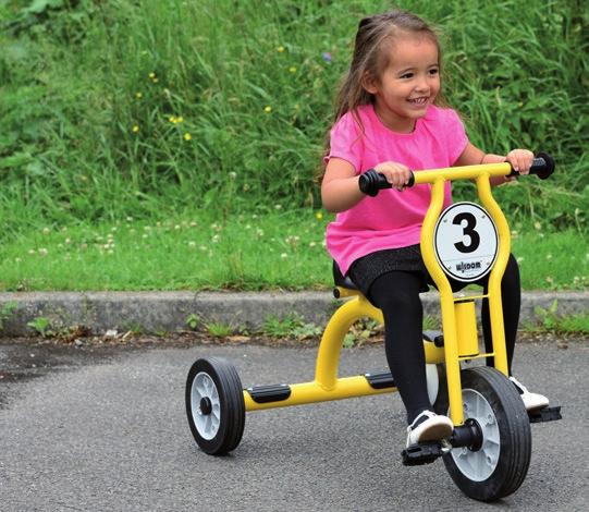 Wisdom Large Trike Ideal for older children aged 4-8 years old, this classic design will delight children and enhance their motor skills.