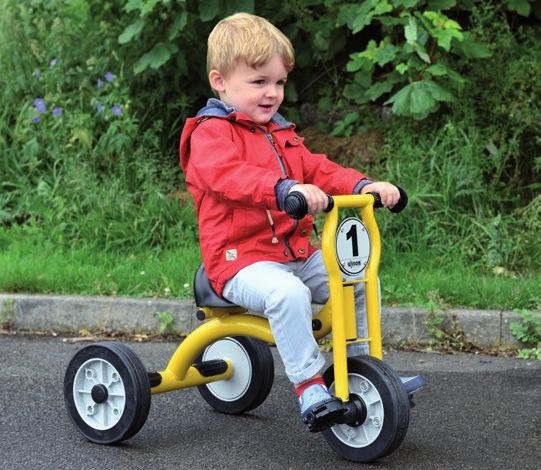 Wisdom Small Trike This is a robust and good quality tricycle that allows children as young as 2 to enhance their motor skills.