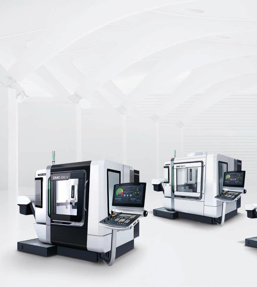 Machine and Technology Control Technology Technical Data DMC V Series A new dimension of powerful vertical machining.