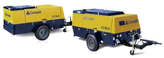 Large 73 litre air receiver reduces on load cycle to further assist fuel efficiency. Individually replaceable bolted steel canopy panels enable economical repair of accidental damage.