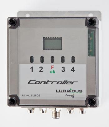 Lubricus Controller Lubricus Controller alternative approach of a small -CLS Idea: Local small lubrication systems are located near the point of lubrication.