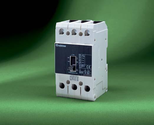 Standards: IEC/EN 60947-2 25kA Icu at 240VAC Fixed thermal and magnetic trips Terminal Capacity up to 50mm 2 3