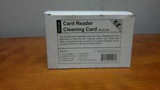 7. Regular Reader (UCD) cleaning HUB supplies special cleaning cards for cleaning the UCD (Universal Card-reading Device).