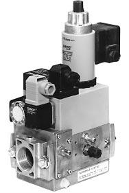 GasMultiBloc Combined regulator and safety shut-off valves Two-stage function Integrated bypass valve MB-ZRD(LE) - B07 7. Printed in Germany Rösler Druck Edition 0.0 r.