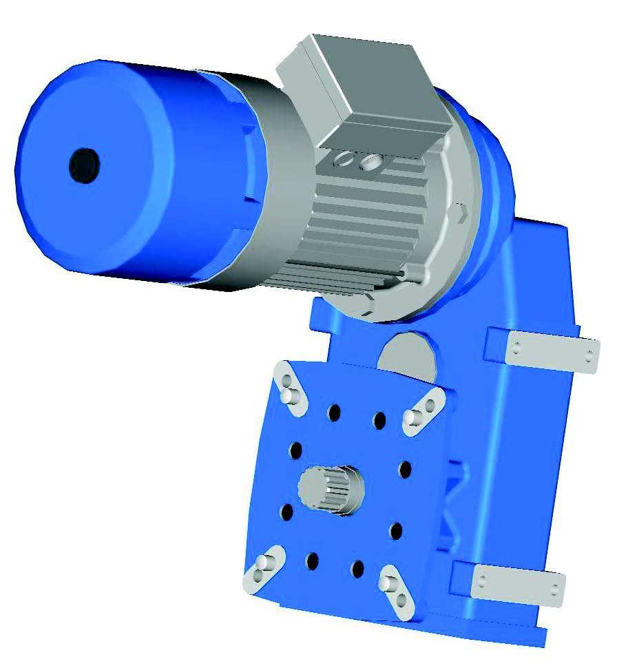 The PMT drive system is designed so to allow different mounting possible solutions.