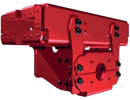 E24*55R-010264 CMS DBI FOR INTERNAL INSTALLATION A drawbeam system that provides a coupling position close to the truck s rear axle, the perfect solution when a further forward, low