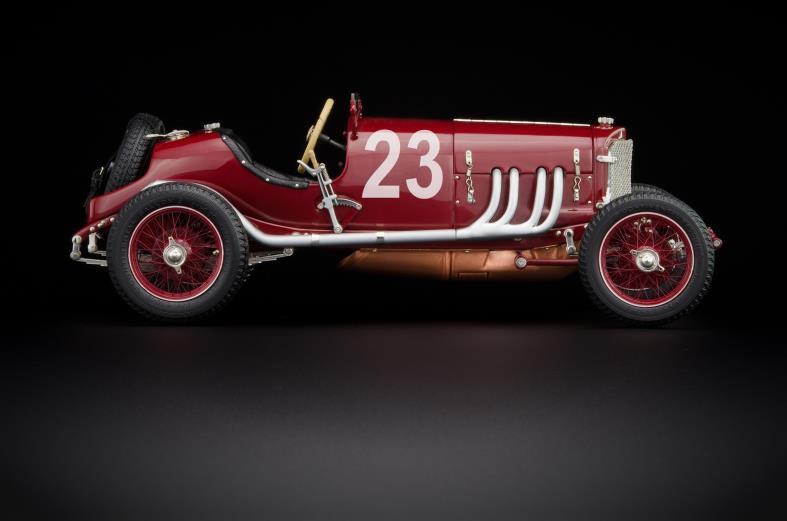 -10- CMC Mercesdes Targa Florio, 1924 Alfred Neubauer & Hemminger # 23, Limited Edition 1.000 Pieces 3rd Place (Targa), 13th Place (Coppa) Item No.