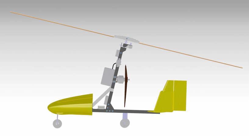 autogyro Result: Weight: 5kg (Payload: