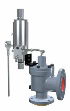 Pilot Designs Non-Flowing Pilot-Operated Safety Relief Valves Remote Sensing Vented to Atmosphere 2900-40 Series Valve with 39PV Pop Action Description - 39PV BHGE's Consolidated 39PV pop action