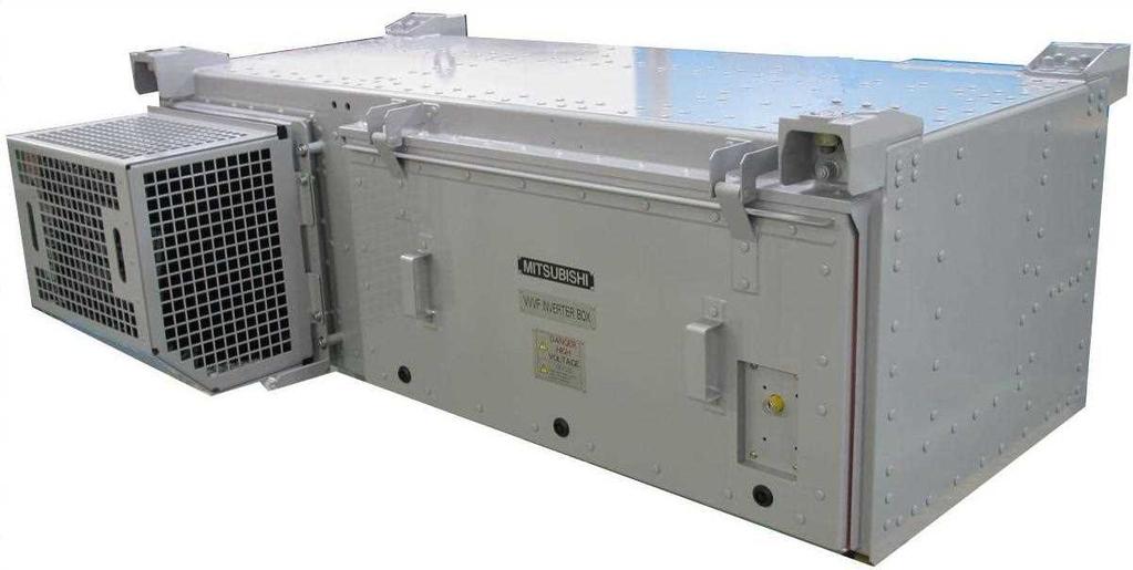 Railcar Traction Inverter with ALL-SiC Power Module System Configuration (1500V DC) 2 level PWM inverter with 3.