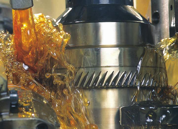 12 Special Product Solutions: Fluid Families Leakages as cost drivers The complexity of machine tools is reflected in the lubricants it requires: Cutting fluids, hydraulic oils, slideway oils and