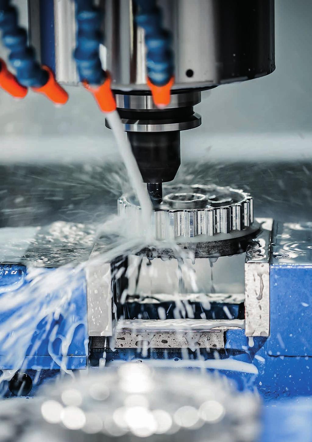 4 WATER-MISCIBLE CUTTING FLUIDS FOR METALWORKING OPERATIONS In manufacturing today, the demands made