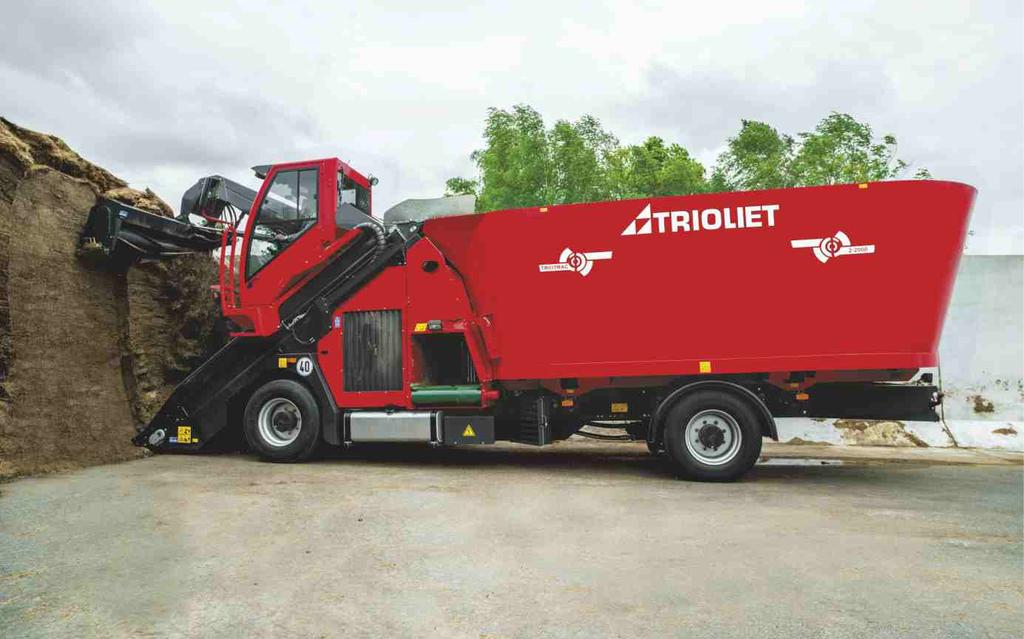 In addition to its many configurable options, the major benefits offered by the Triotrac include: feed structure stays intact during loading,