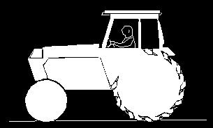 (i) Describe the motion of the tractor. The tractor comes to a drier part of the field where the resisting forces are less.